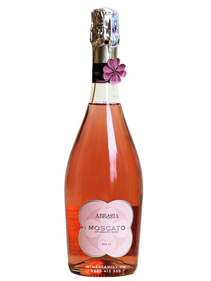 Abbazia Rose Moscato Spumante 750ML