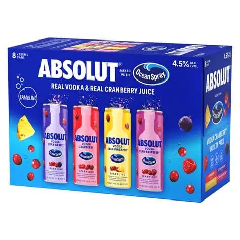 Absoult 8PK Seltzer