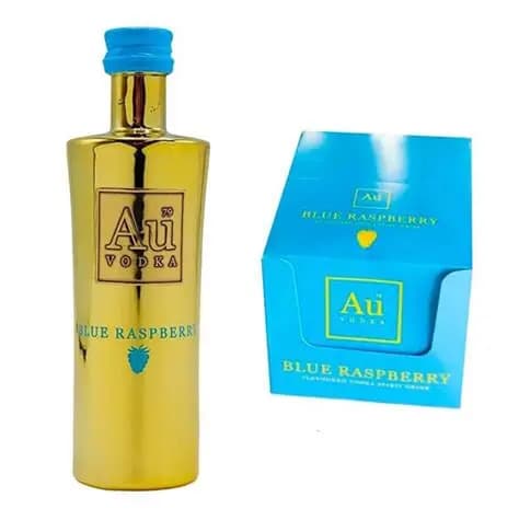 Au Blue Raspberry Vodka 12PK 50ML