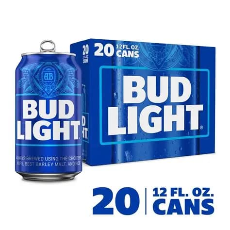 Bud Light Aluminum 20pk