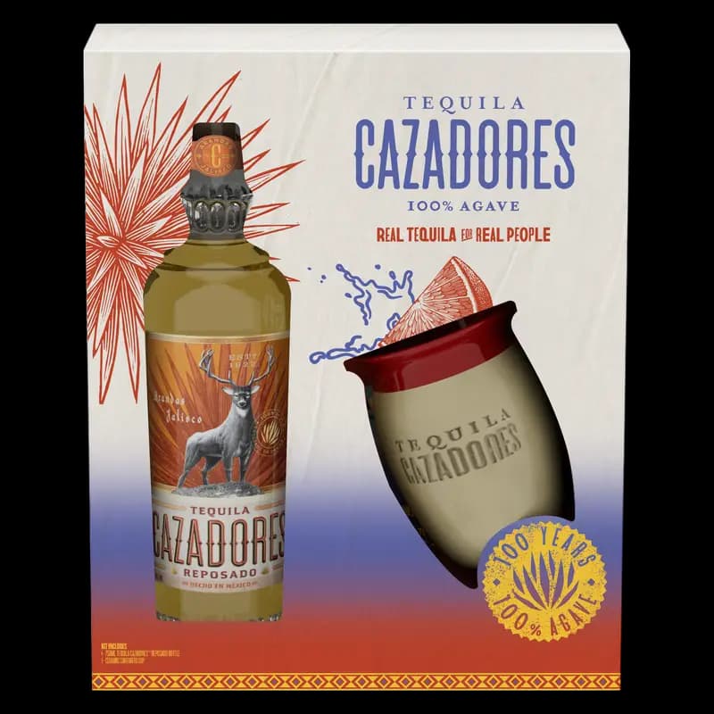 Cazadores Reposado Gift Set 750ML