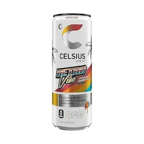 Celsius Retro Vibe 12FL Oz