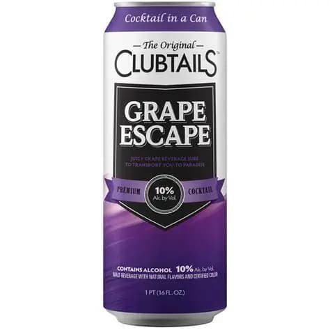 Clubtails Grape 16OZ