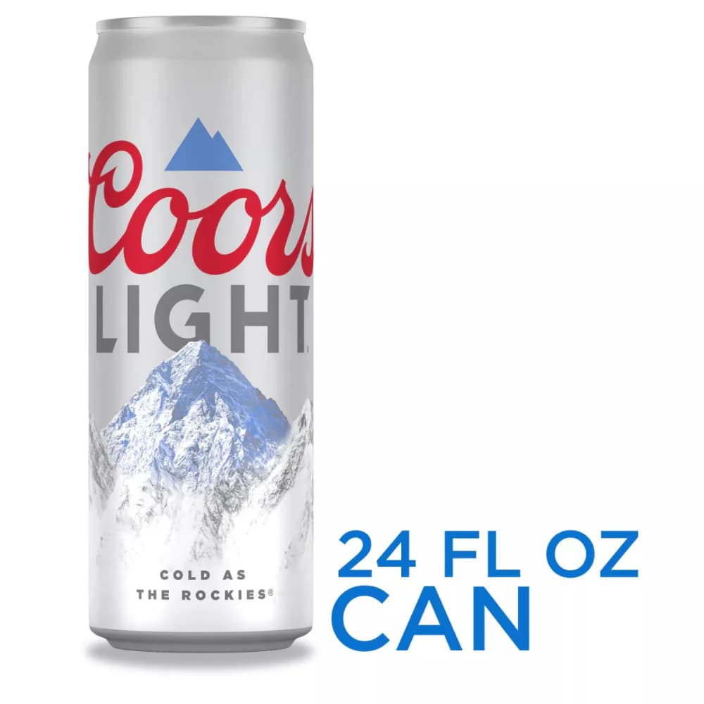 Coors Light 24 Oz Can