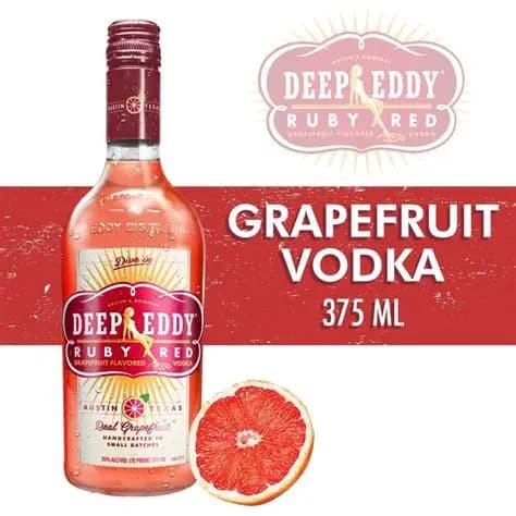 Deep Eddy Ruby Red Grapefruit Vodka 375ML