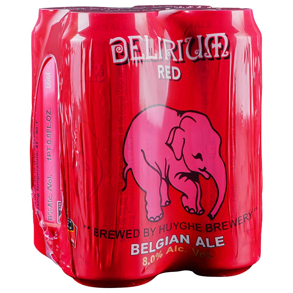 Delrium Red 4 Pack Can