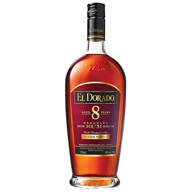 El Dorado 8YRS Rum 750ML