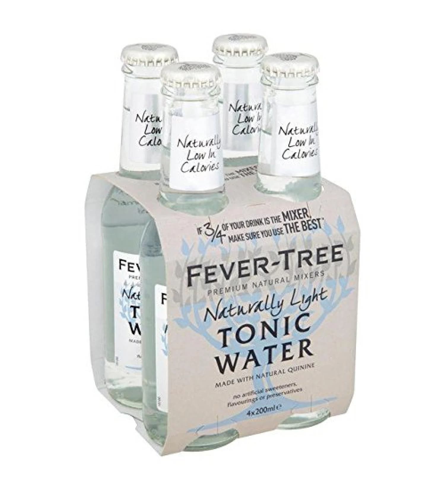 Fever Tree Light Tonic Water 4PK