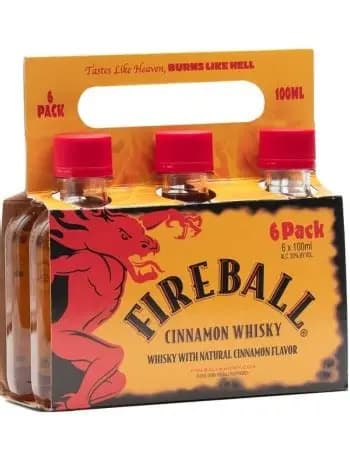 Fireball Cinnamon Whisky 25ML 8PACK