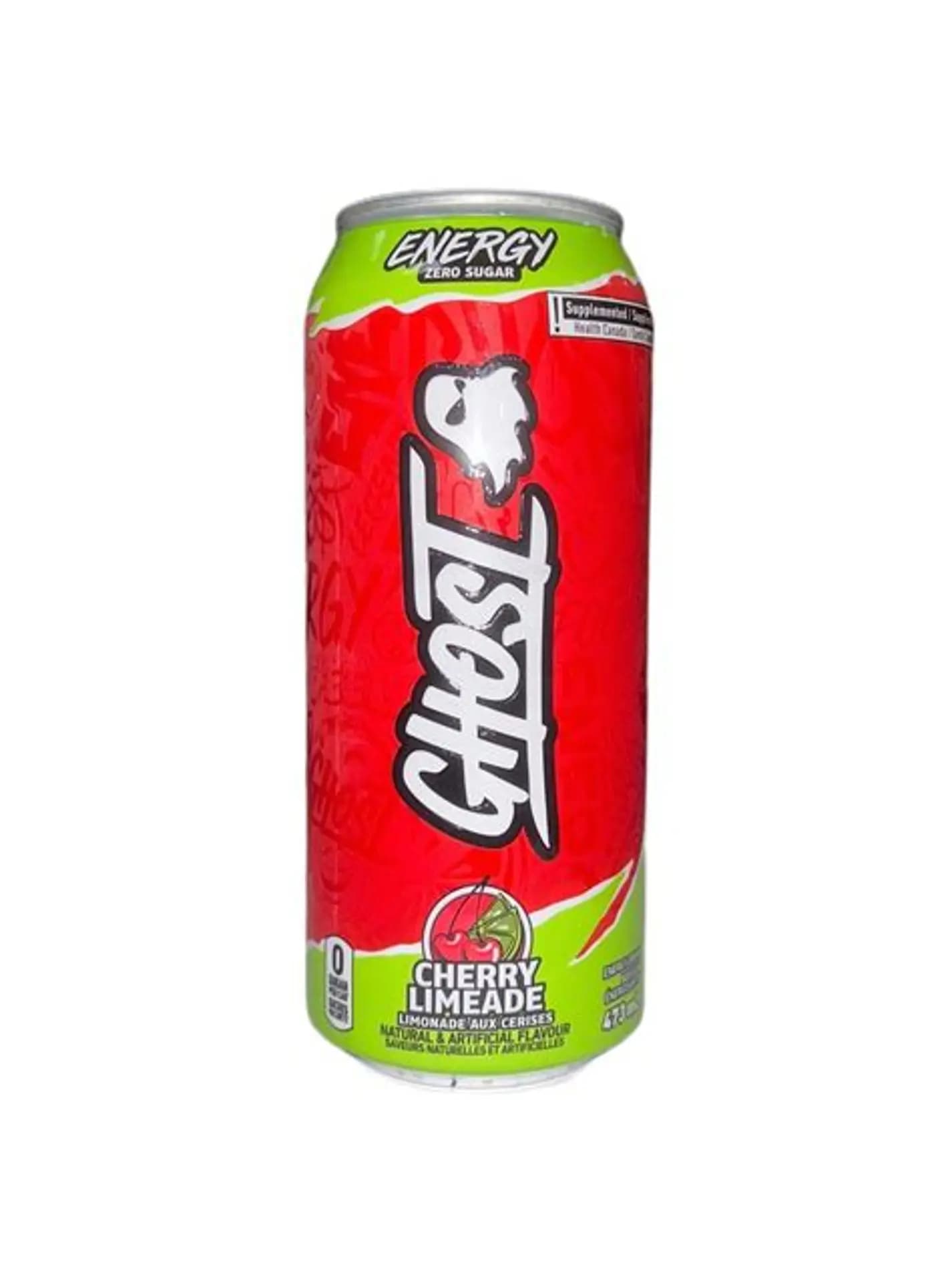 Ghost Cherry Limeade 16 Oz