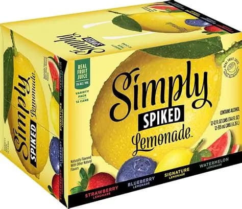 Simply Spiked Lemonade 12 Pack