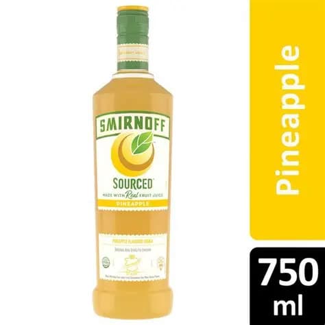 Smirnoff Sourced Pineapple 750ML