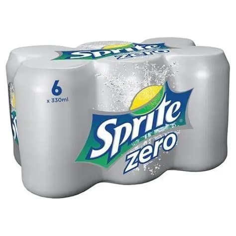 Sprite Zero 6 Pack Cans