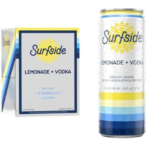 Surfside Lemonade Vodka 4 Pack