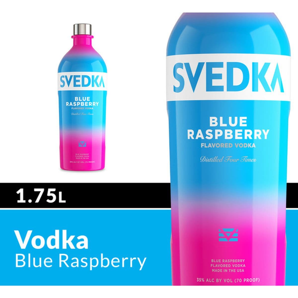 Svedka Raspberry 1.75L