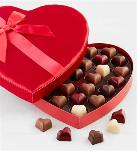 Valentine Hearts Chocolate