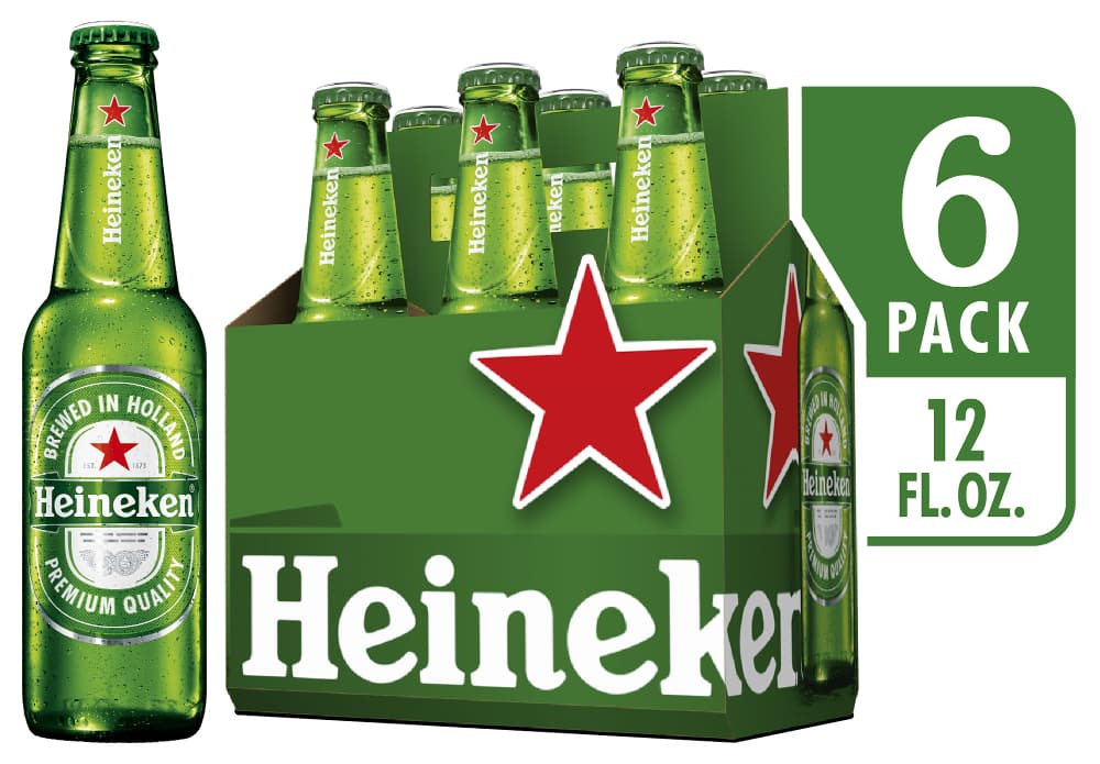 Heineken 6 Pk 12OZ Bottles