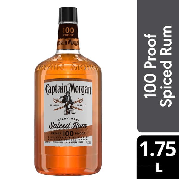 Captain Morgan Spiced 100 Proof 1.75