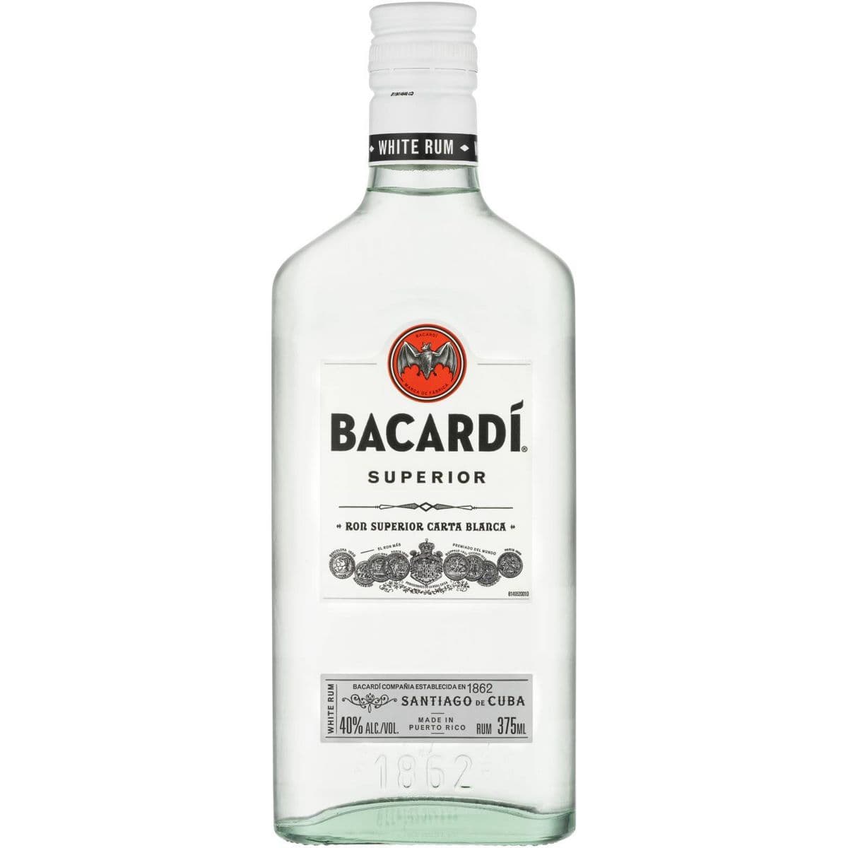 Bacardi Superior Rum 375ML