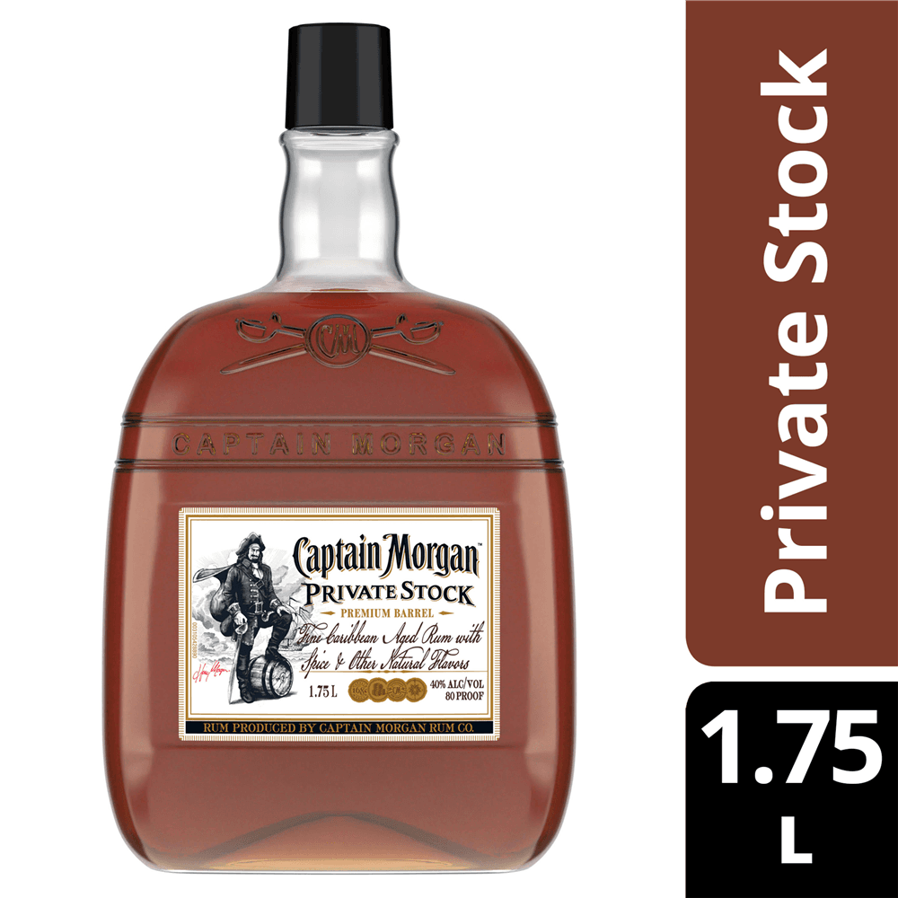 Captain Morgan Private Stock Rum 1.75