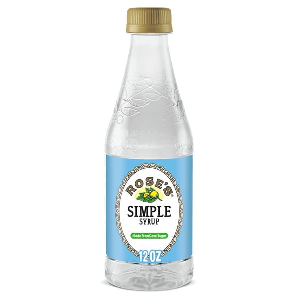 Rose's Simple Syrup 12 Oz