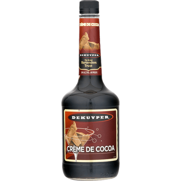 De Kuyper Dark Creme de Cocoa Liqueur 750ML