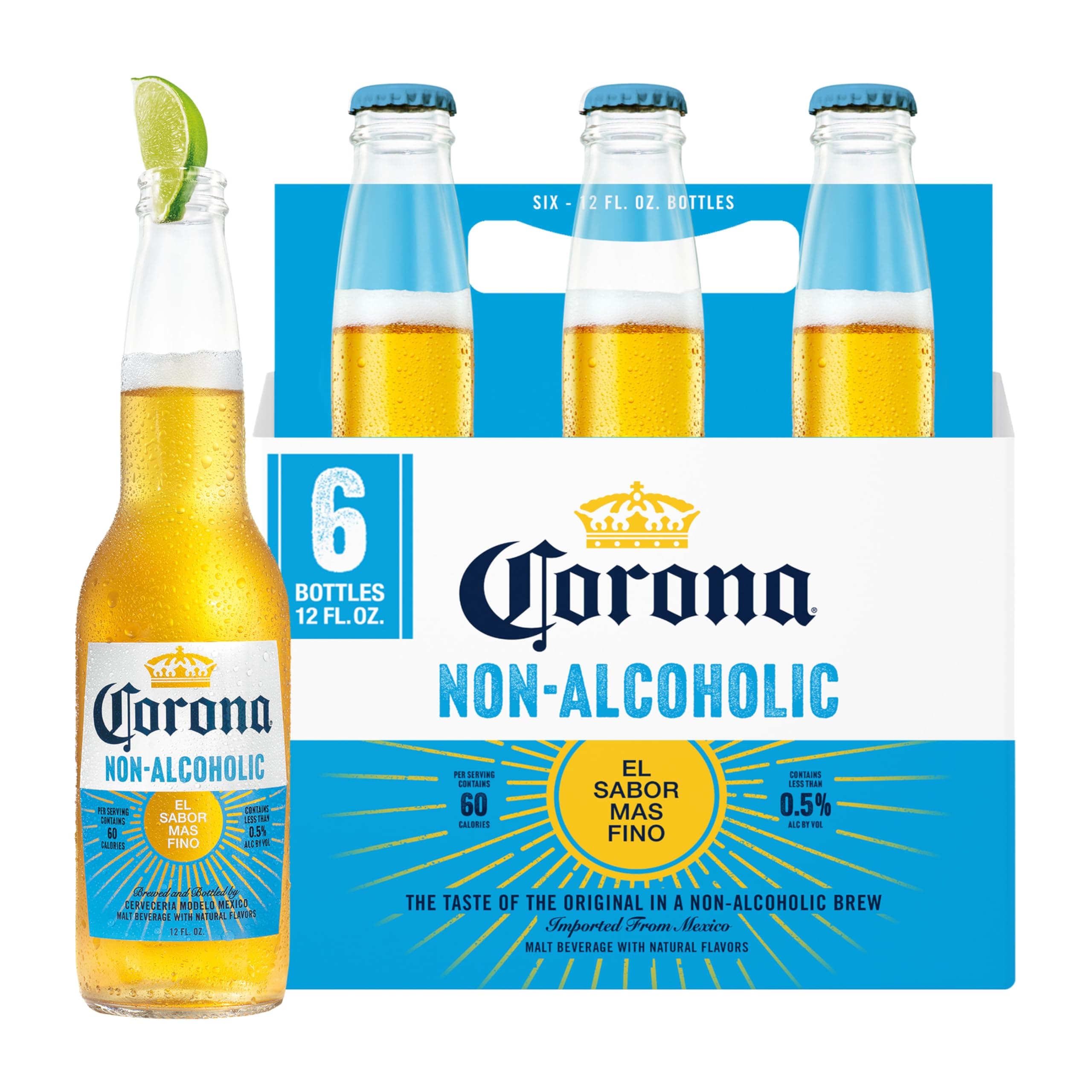 Corona Non-Alcoholic 6PK 12OZ
