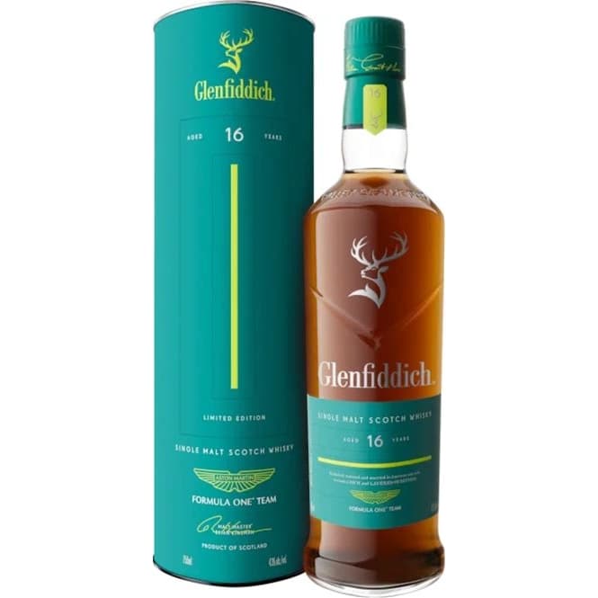 Glenfiddich Aston Martin F1 16YR 750ML