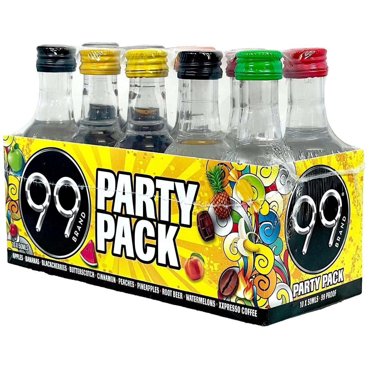 99 Party Pack 10 Pk 50 Ml Assorted Flavors
