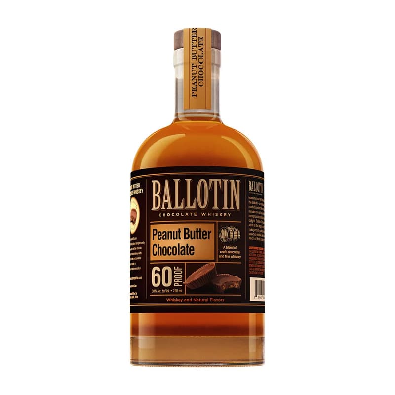 Ballotin Whiskey Peanut Butter Chocolate 750ML