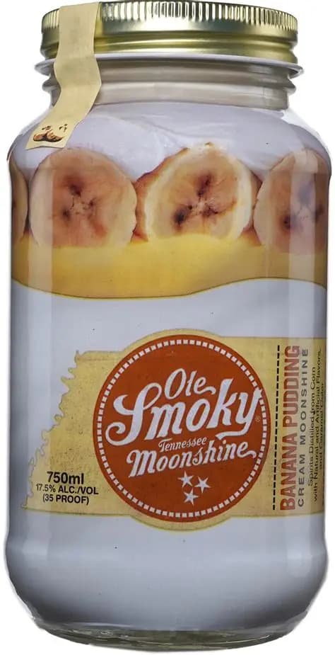 Ole Smoky Moonshine Banana Pudding Cream Moonshine 750 Ml