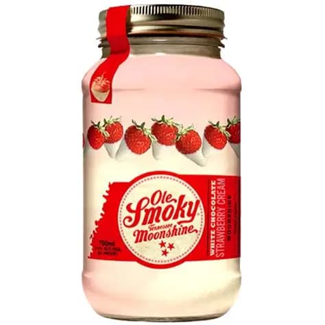 Ole Smoky White Chocolate Strawberry Moonshine 750ML