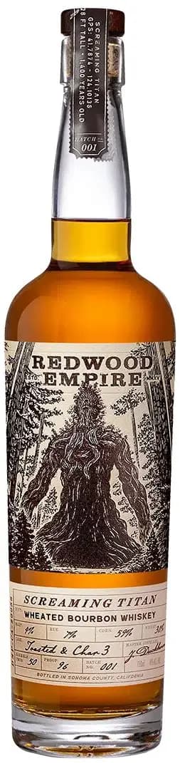 Redwood Empire Screaming Titan Bourbon Whiskey 750ML