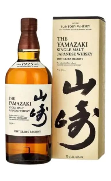 The Yamazaki Japanese Single Malt Distillers Reserve Whisky 750ML