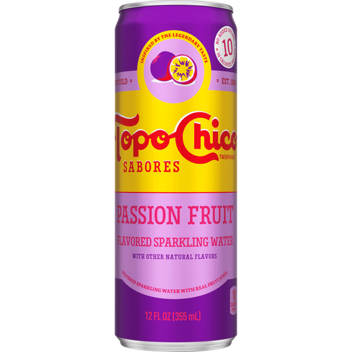 Topo Chico Passion Fruit Sparkling Warer 12OZ