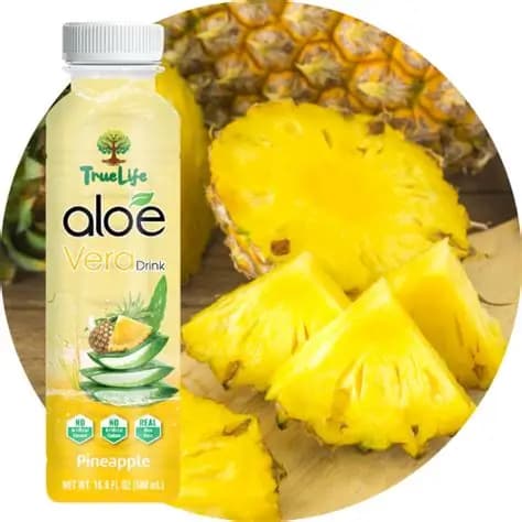 True Life Aloe Vera Drink Pineapple 500ML