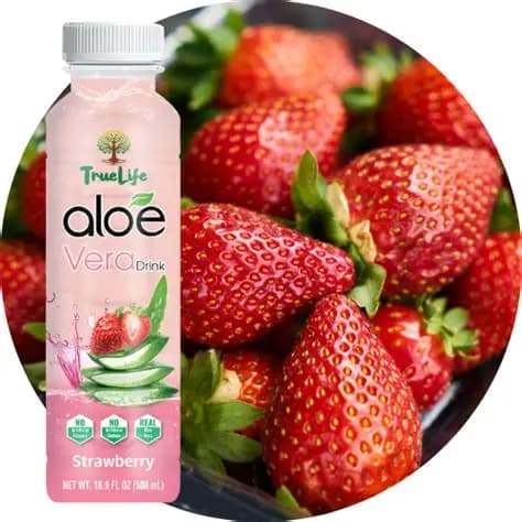 True Life Aloe Vera Strawberry 16.9OZ