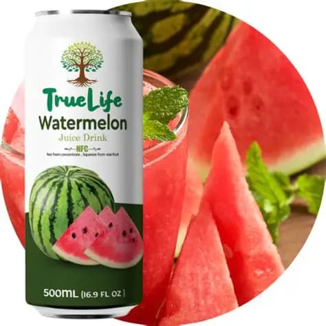 True Life Watermelon Juice Drink 500ML