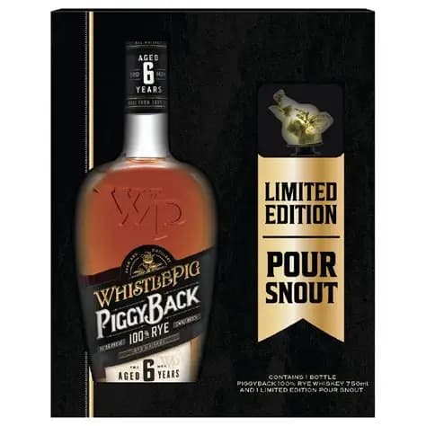Whistlepig Piggy Back 100% Rye Limited Edition Pour Snout