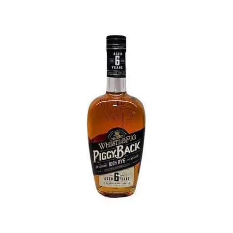 Whistlepig Piggy Back 6 Year Rye Whiskey 750 Ml