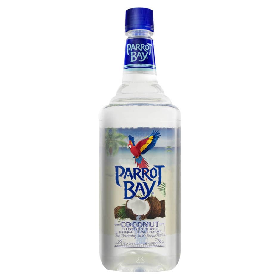 Parrot Bay Coconut Rum 90 Proof 750ML Plastic Bottle