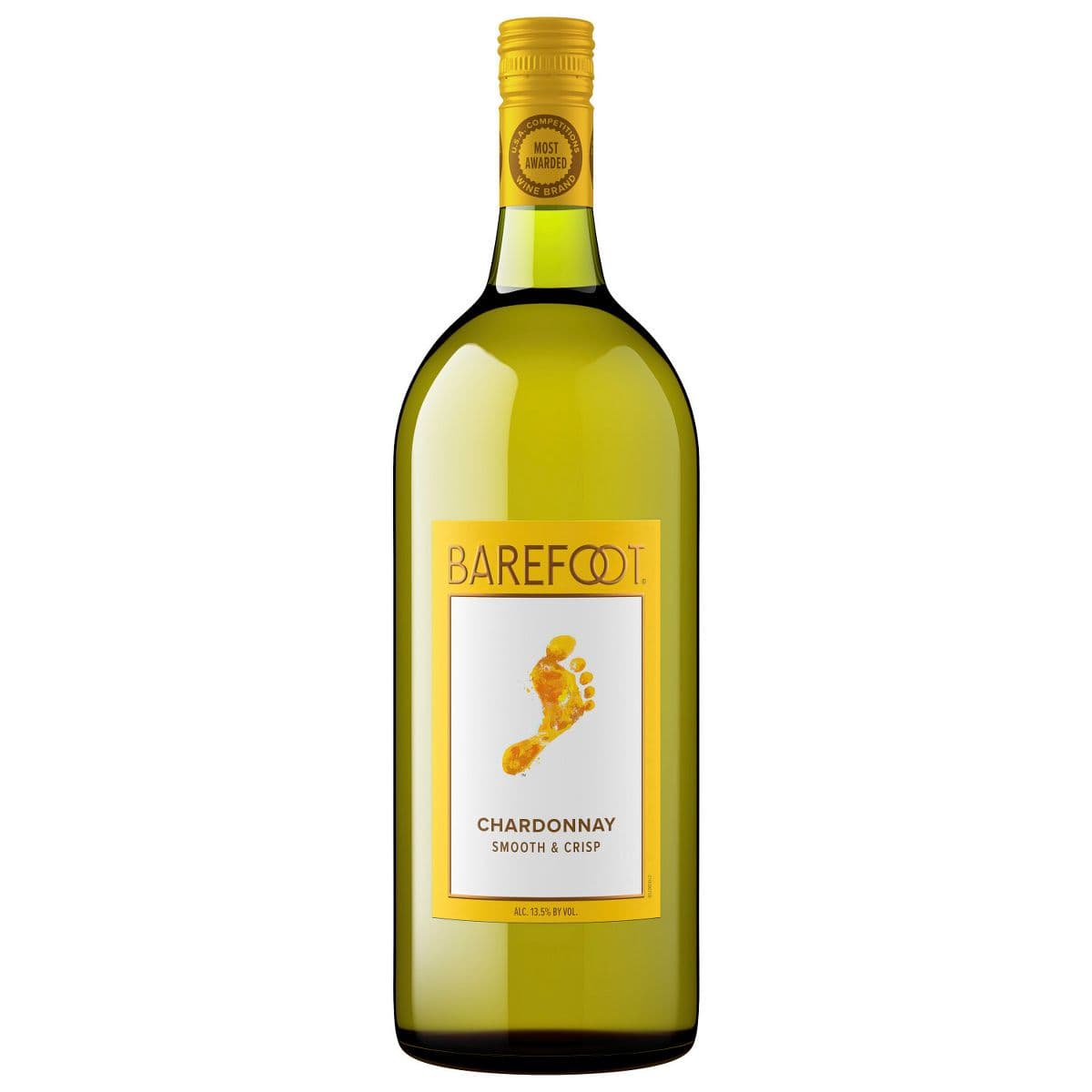 Barefoot Chardonnay Wine 1.5L