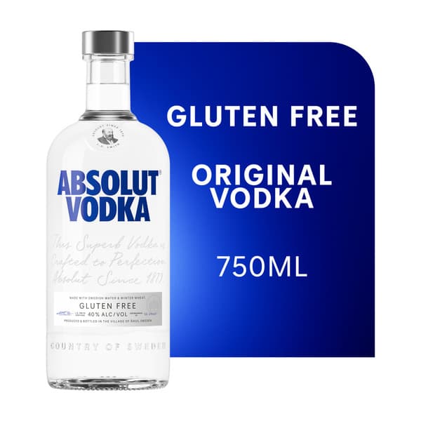 Absolut Vodka Gift Set 750ML (Gluten Free)