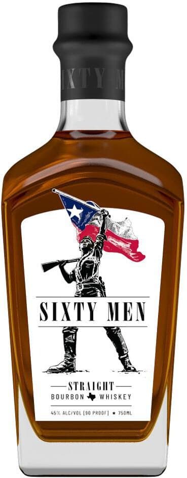 Sixty Men Straight Bourbon 750ML
