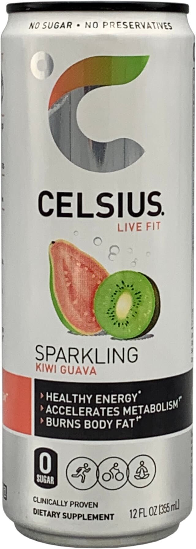 Celsius Kiwi Guava 12 Fl Oz