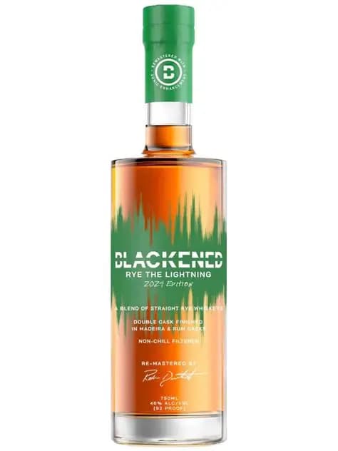 Blackened "the Lightning" Rye Whiskey 750ML
