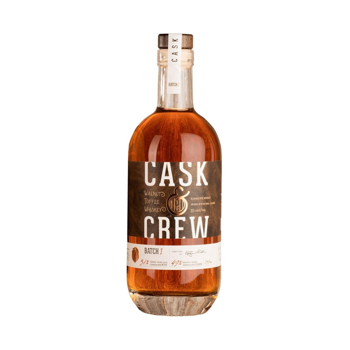 Cask and Crew Walnut Toffee Whisky 750