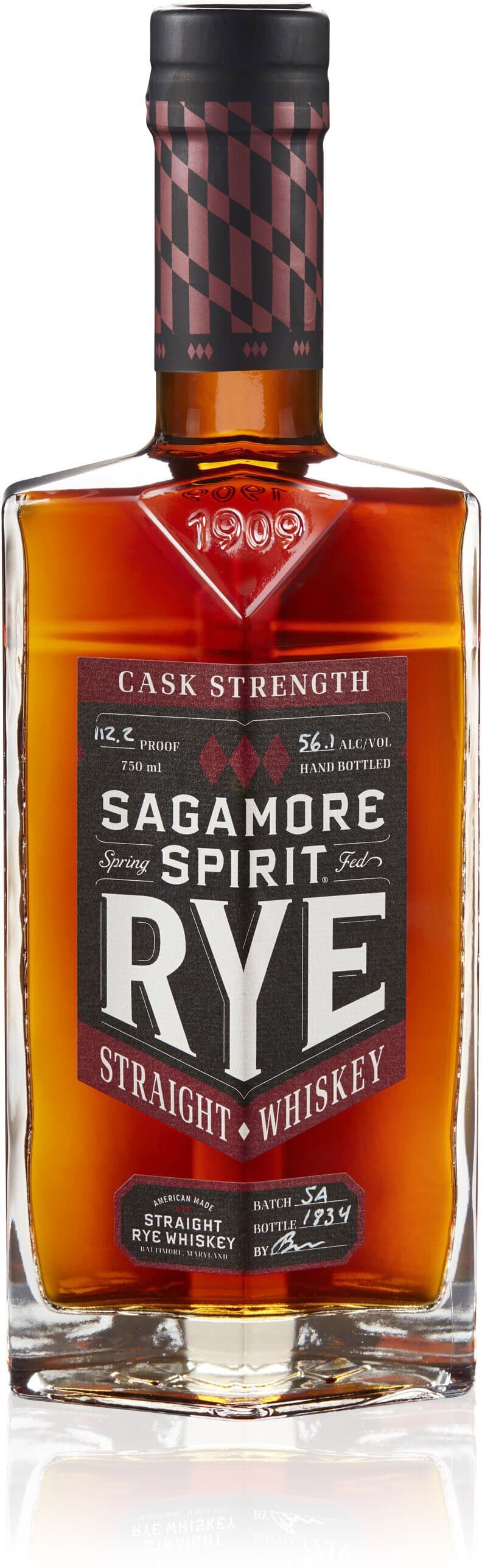 Sagamore Spirt Rye Cask Strength 750ml