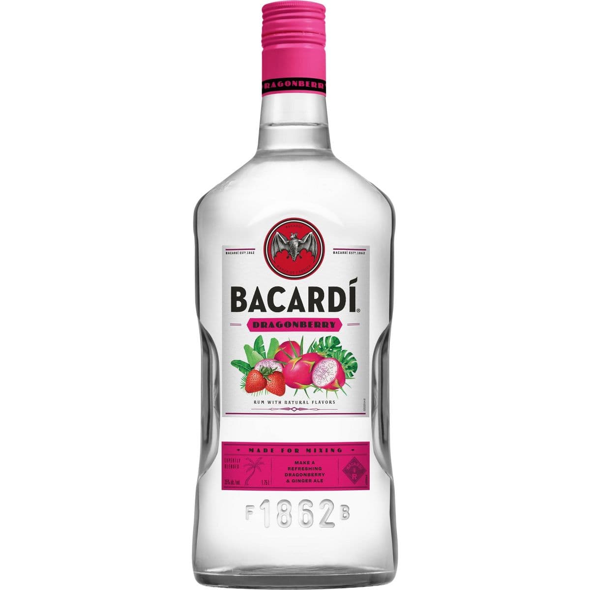 Bacardi Dragonberry Rum 1.75L