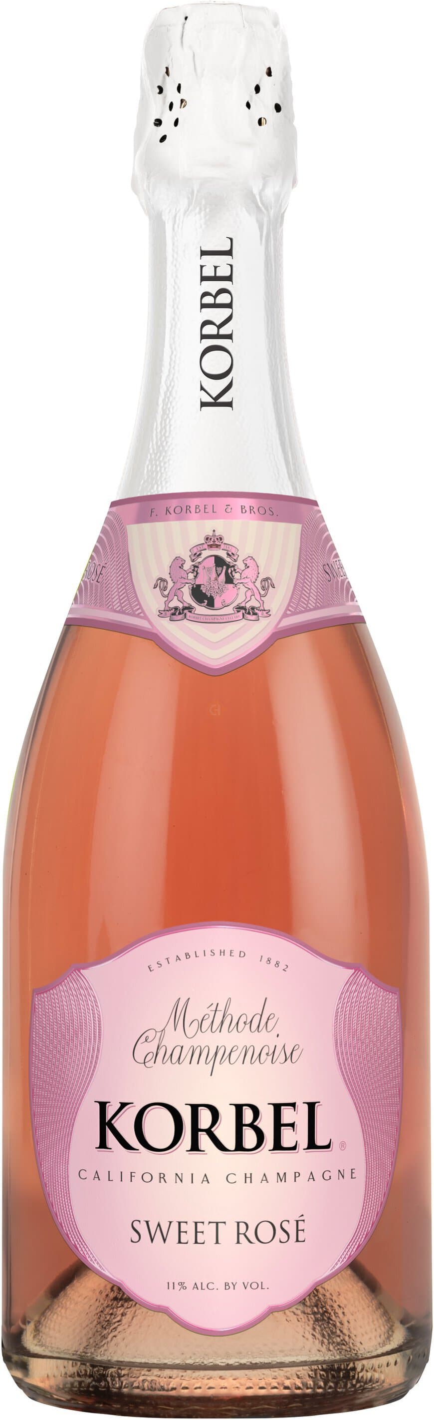 Korbel Sweet Rose Champagne 750ML